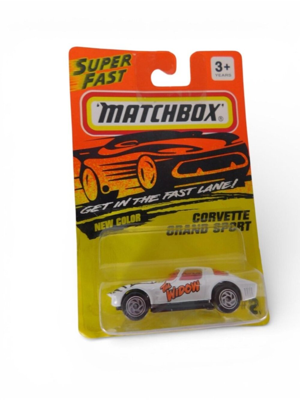 Vintage Matchbox Superfast 1994 Corvette Diecast Car White Unopened Box